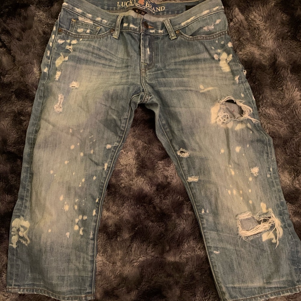 Lucky Brand Riley Jean Crop